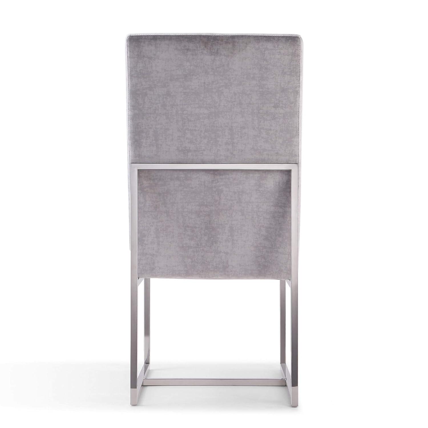 Hokku Designs Johnnette 18.9'' H Velvet Upholstered Side Chair