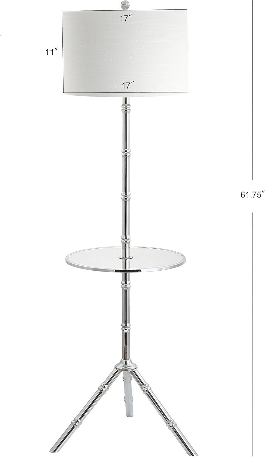 JONATHAN Y JYL Hall End Table Floor Lamp