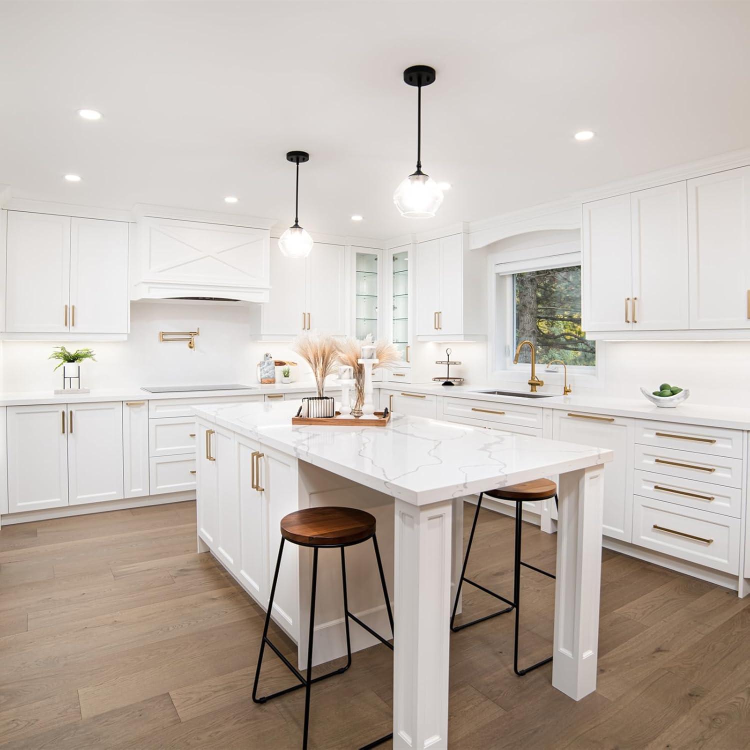 ENERGETIC Vintage LED Edison Light Bulbs, 5000K, 60 Watt Equivalent, ST64 Filament, Tear Drop Antique Decorative Bulbs, E26 Base, UL Listed, 6 Pack