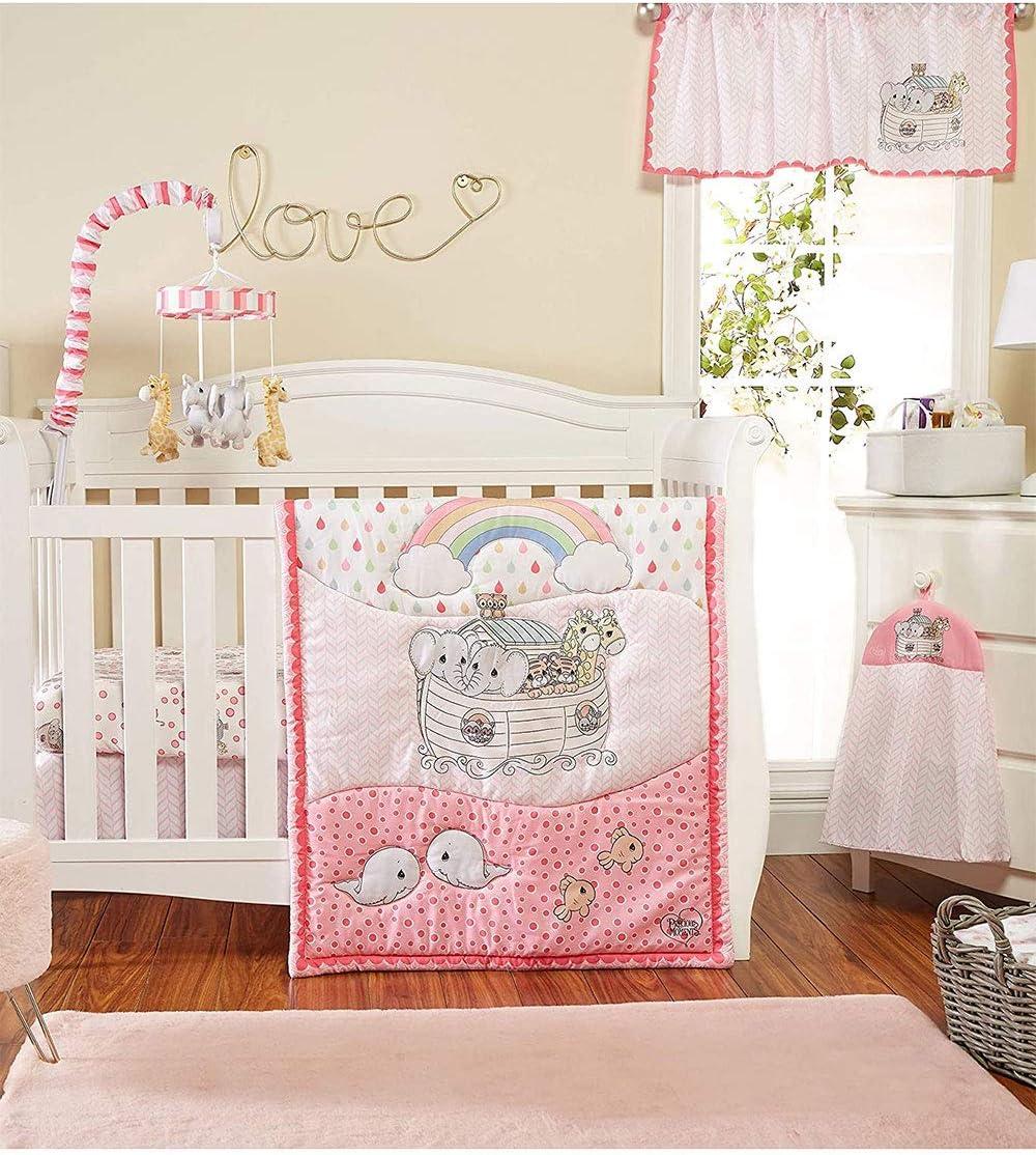 Precious Moments Girls 4 Pc Crib Bedding Set