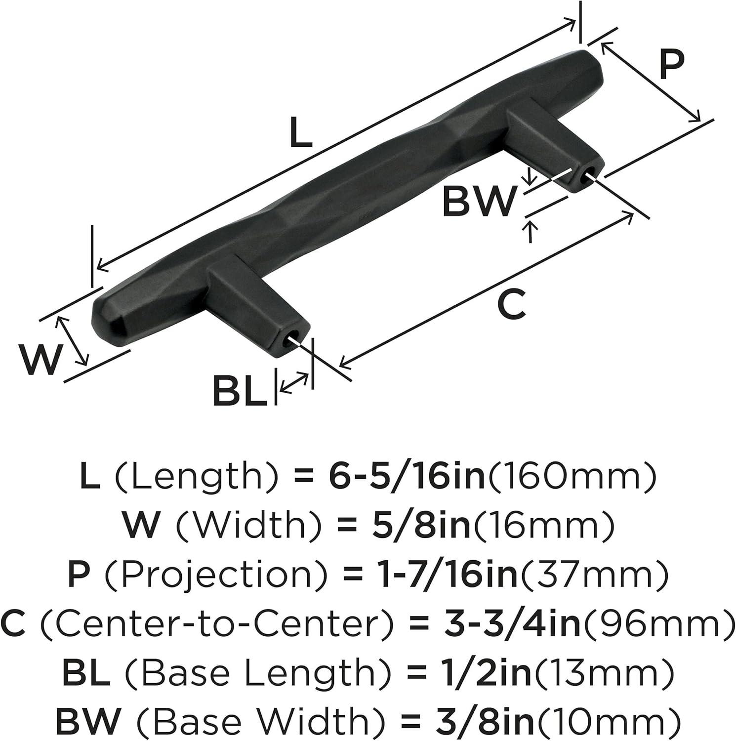 St. Vincent 3 3/4" Center to Center Bar Pull