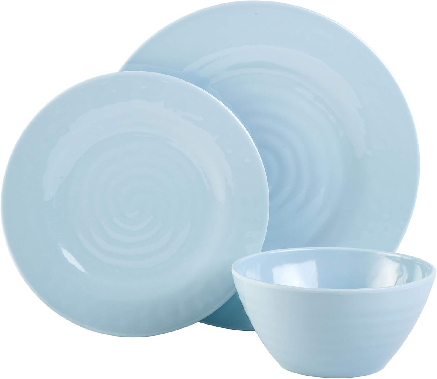 Gibson Elite 12pc Melamine Brist Dinnerware Set