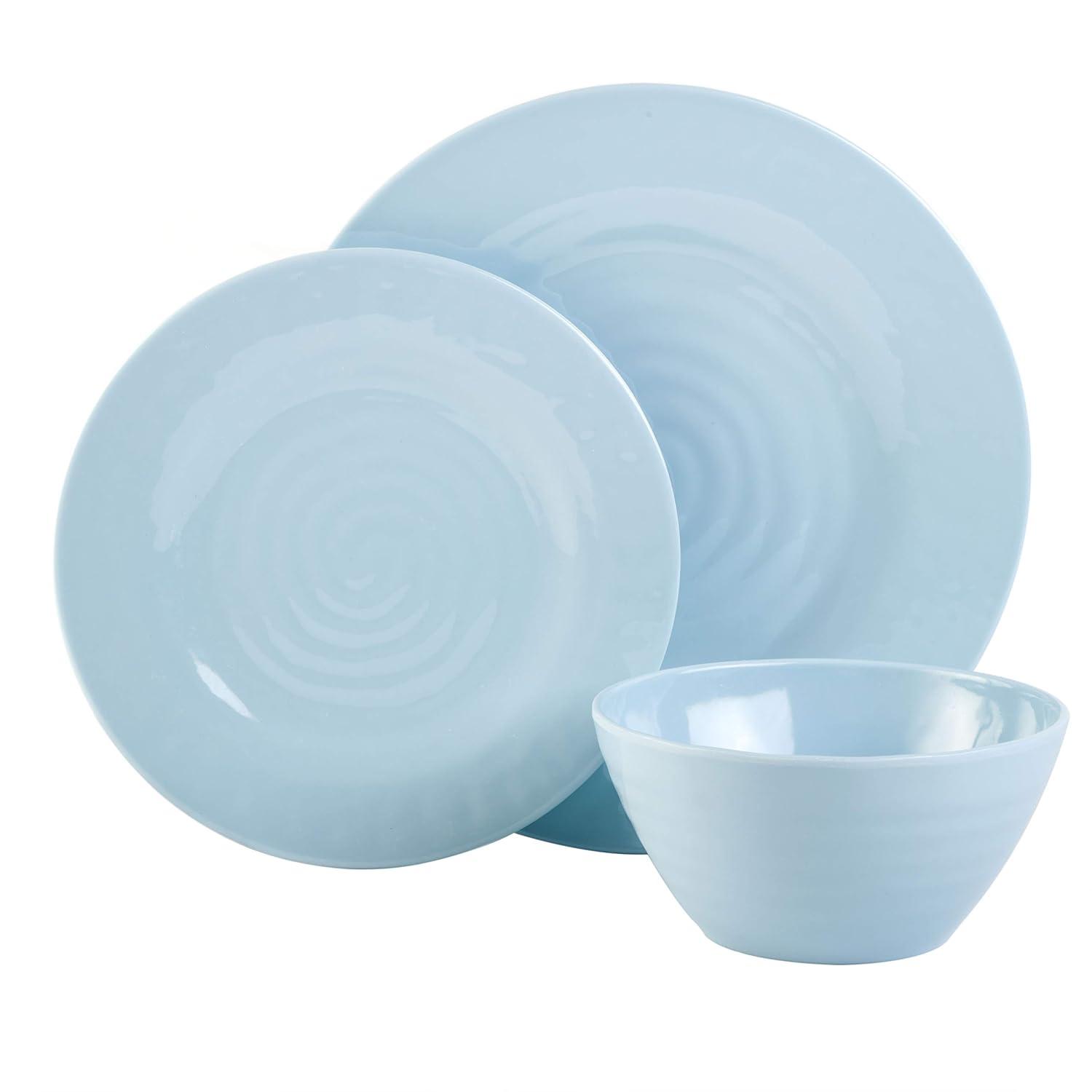 Gibson Elite 12pc Melamine Brist Dinnerware Set
