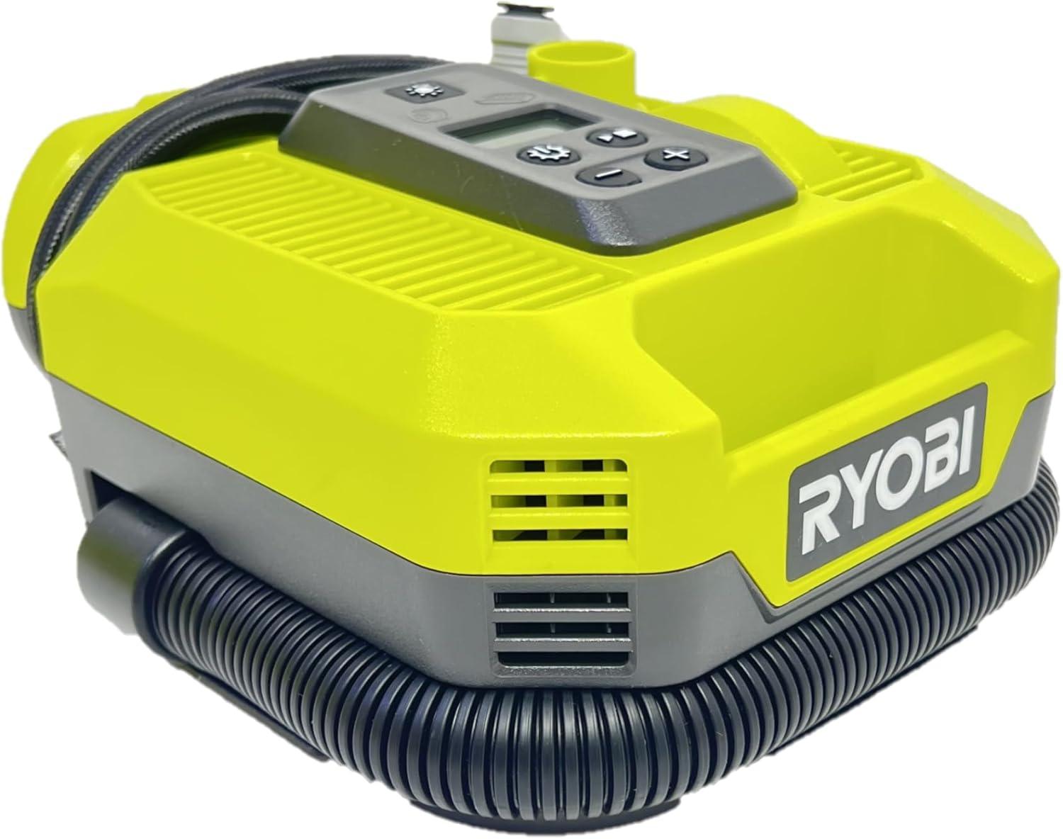 Ryobi 18V ONE+ DUAL FUNCTION DIGITAL Inflator/Deflator, PCL031B