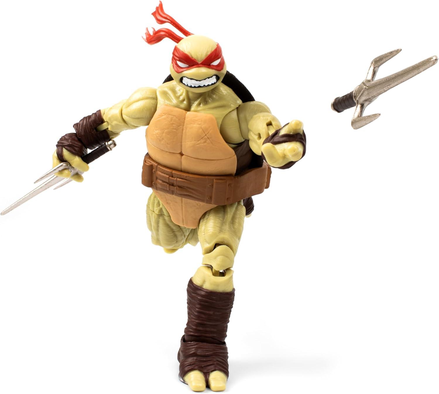 TMNT BST AXN + COMIC Wave 2 Raphael v2 Comic Book & Action Figure Set