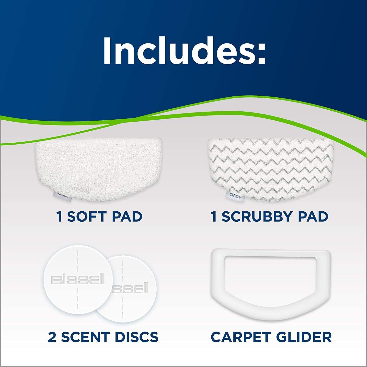 BISSELL 19404 BISSELL PowerFresh Pet Scrubbing & Sanitizing Steam Mop for Hard Floors 19401