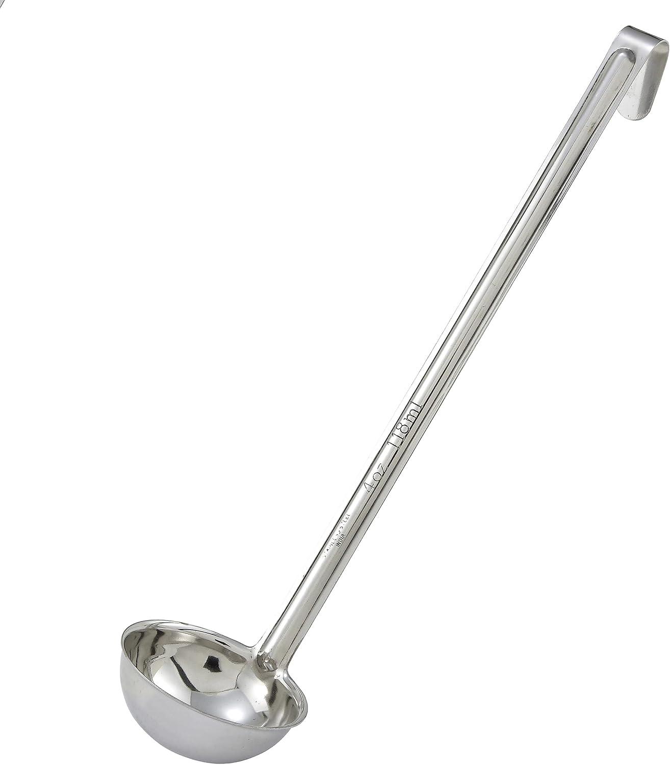 Winco 1-Piece Ladle, Stainless Steel