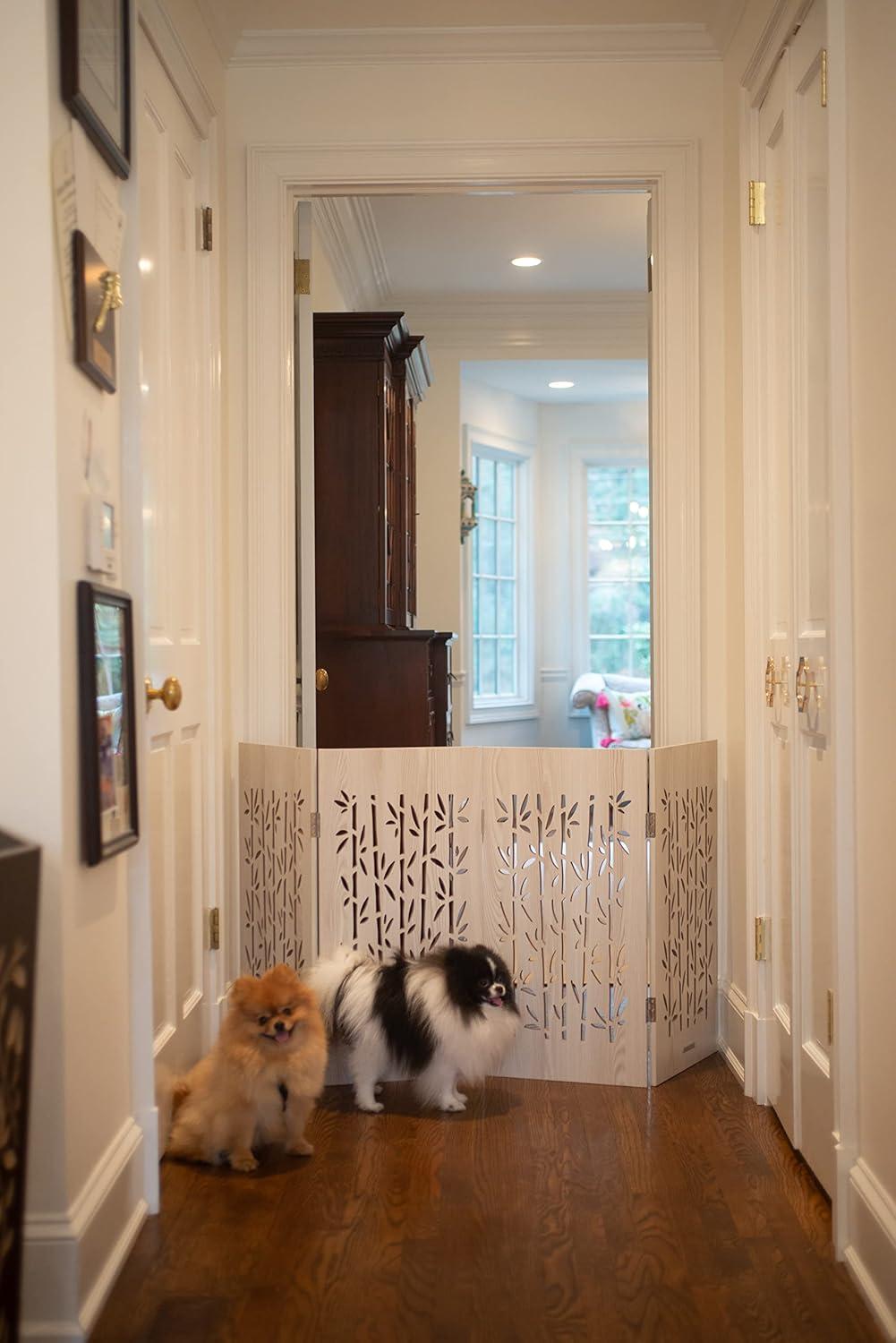 Tucker Murphy Pet™ Delgado Wood Free Standing Pet Gate