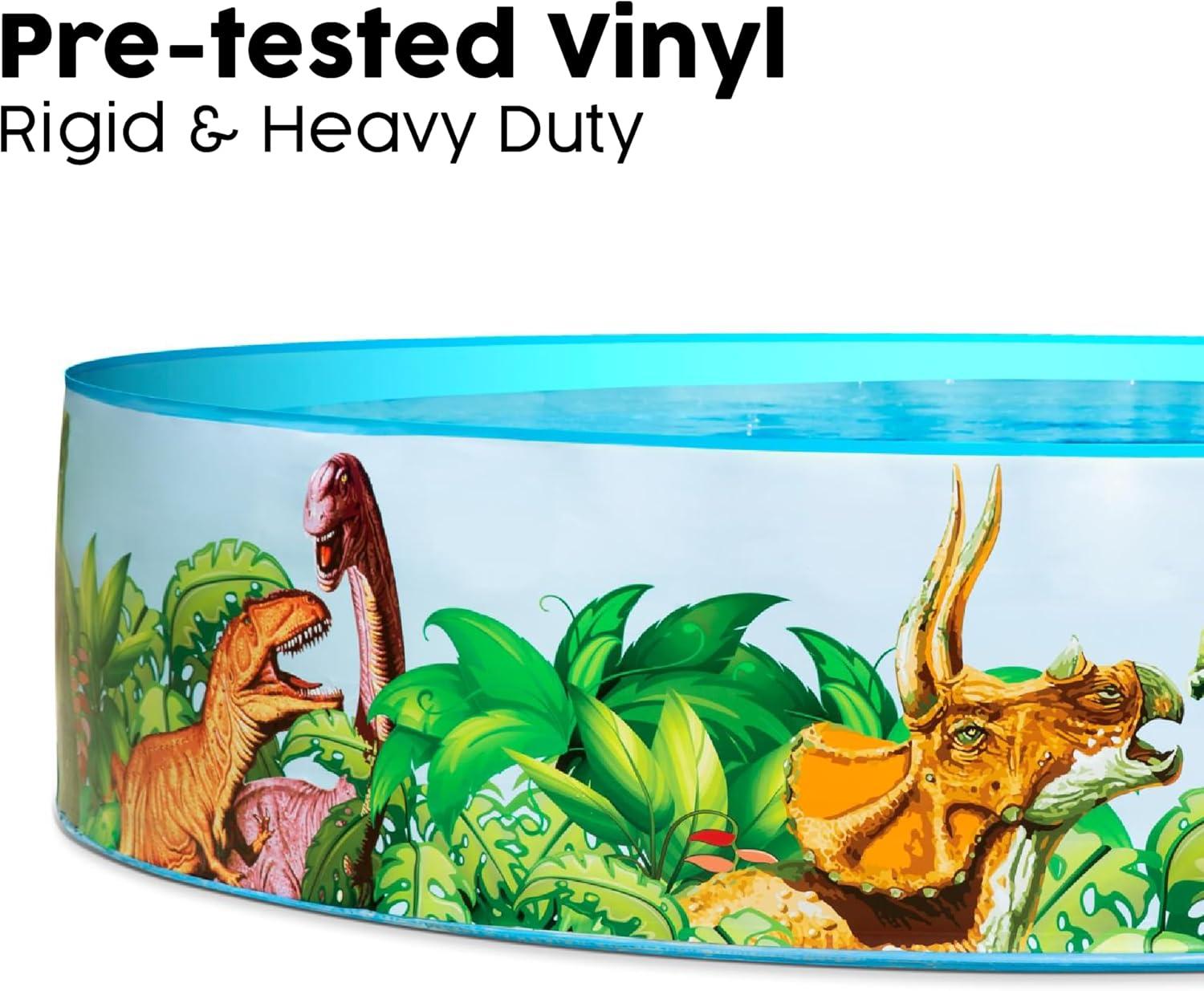 Bestway BW55022-20 Dinosaurous Fill 'N Fun Kiddie Paddling Pool, 1.83 m x 38 cm One Size,Multicolor