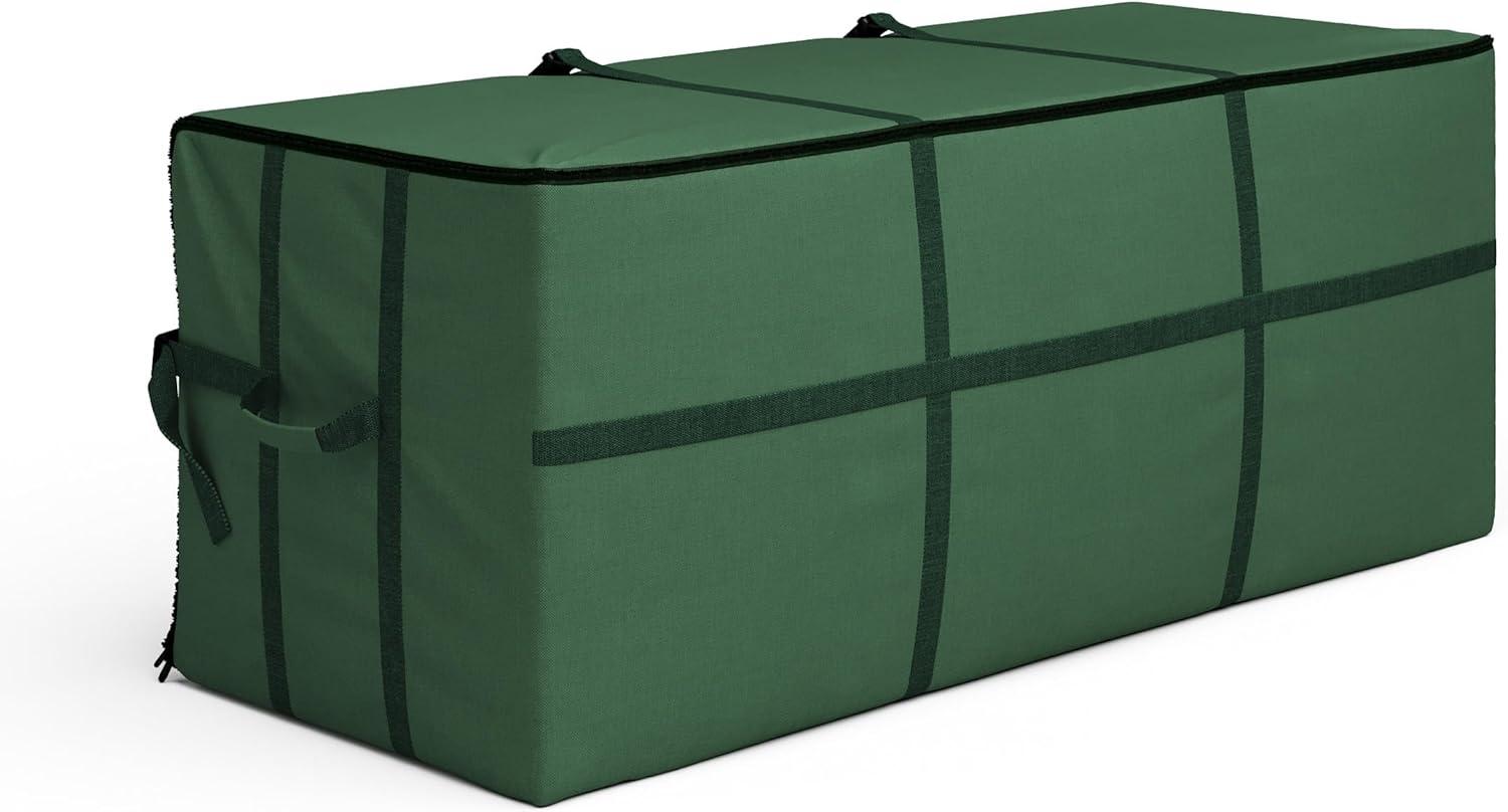 Green Heavy-Duty Canvas Christmas Tree Storage Bag for 9FT Trees