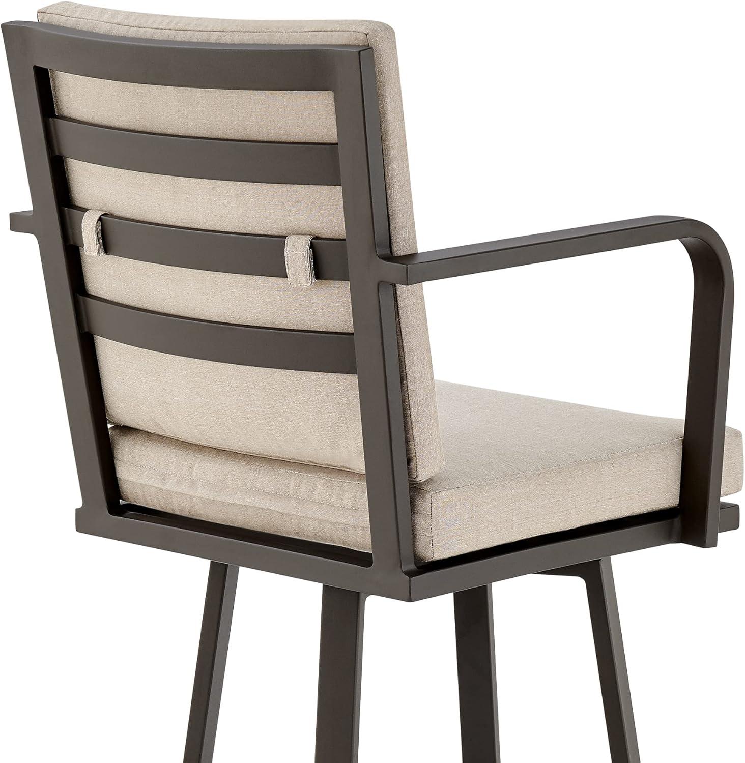 Armen Living Don 30 in. Outdoor Bar Stool