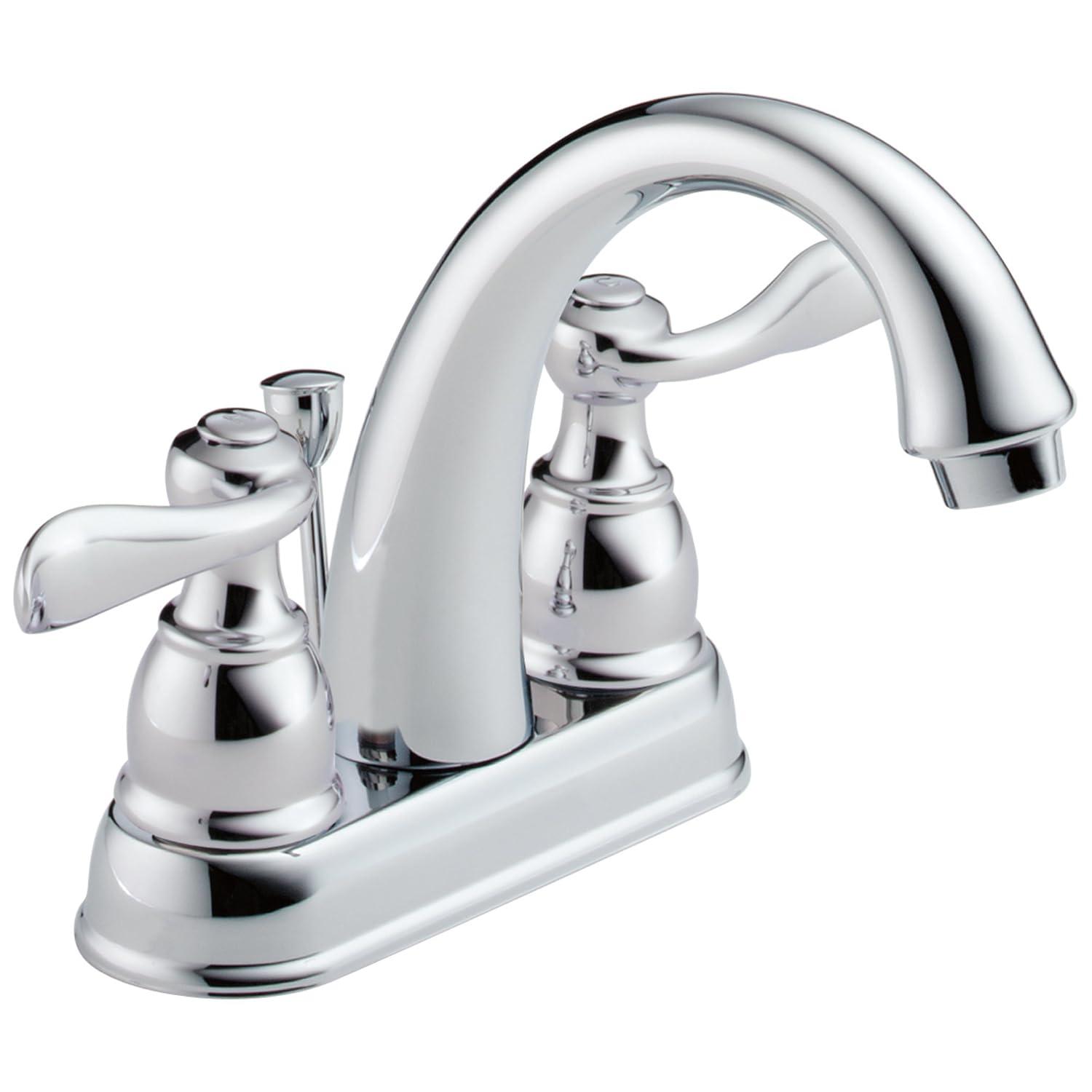 Windemere Centerset Bathroom Faucet with Drain Assembly, 2-handle Bathroom Sink Faucet