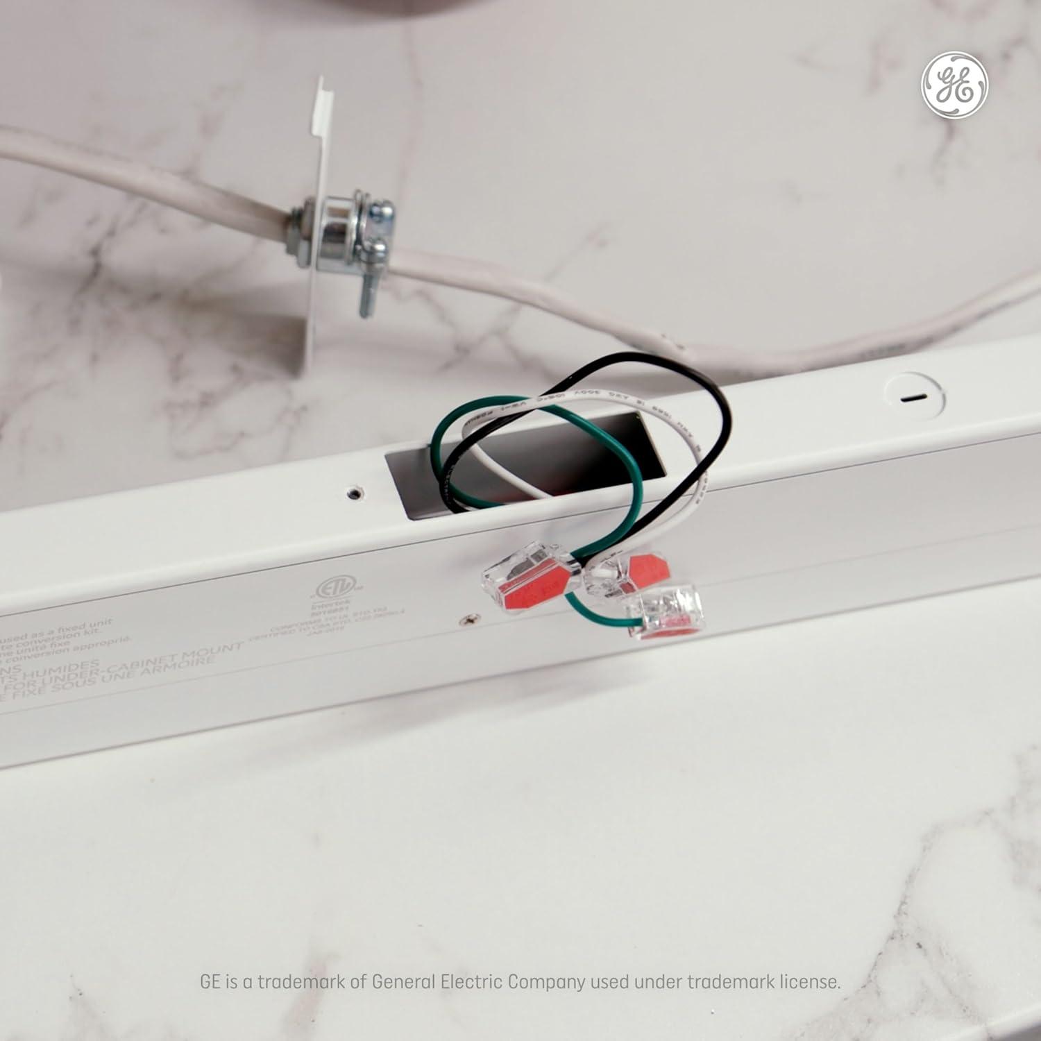 GE Household Lighting Undercab Refresh Direct Wire and Plug-In 24" Linkable Fixture