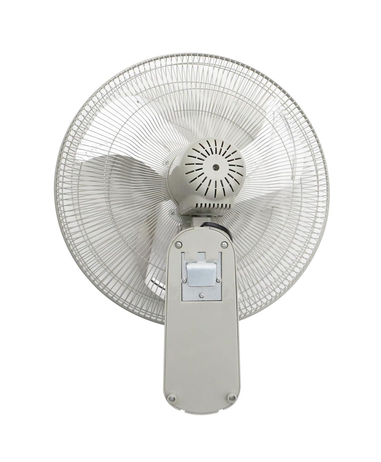 iLIVING ILG8IN18X Glow Oscillating Wall Mount Fan with Adjustable Tilt, 18-inch, 3 Speed, Metal Grille and Blade, 90 Degree Oscillation, Airflow 1650CFM, Ideal for Home, Bedroom, Gym & Office, Greenhouse