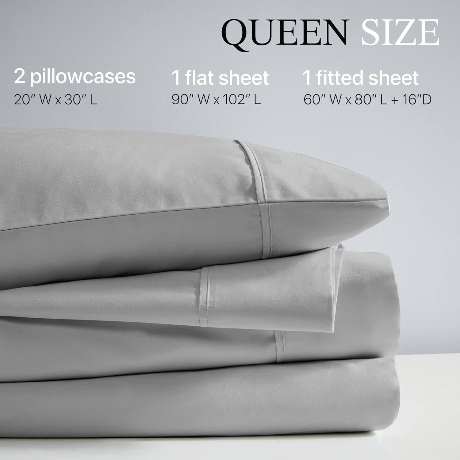 Beautyrest Beautyrest 1000 Thread Count HeiQ Smart Temperature Cotton Blend 4-Piece Sheet Set