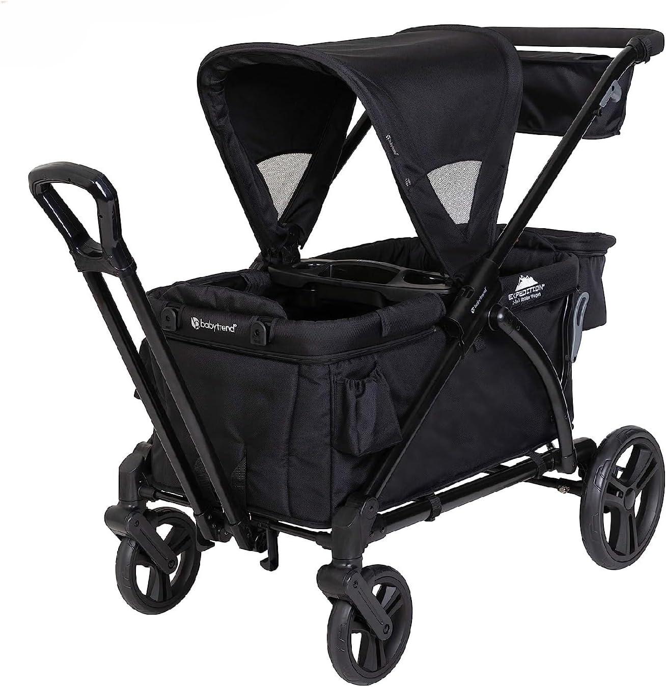 Baby Trend Baby Trend Foldable 4 Wheel Multi-Child Stroller with Storage