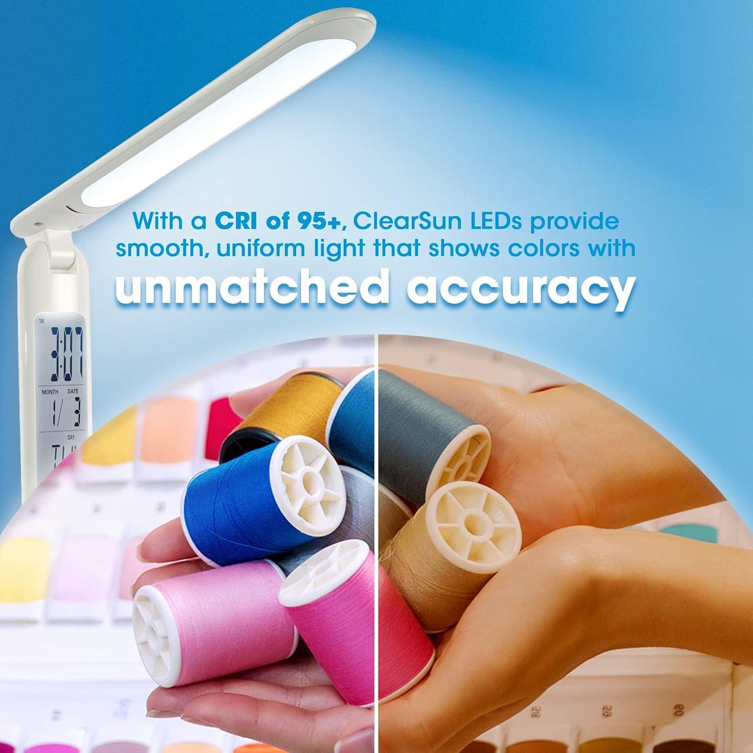 OttLite OttLite Travel LED Task Lamp Cordless, Touch Activated, Portable, Rechargeable Battery