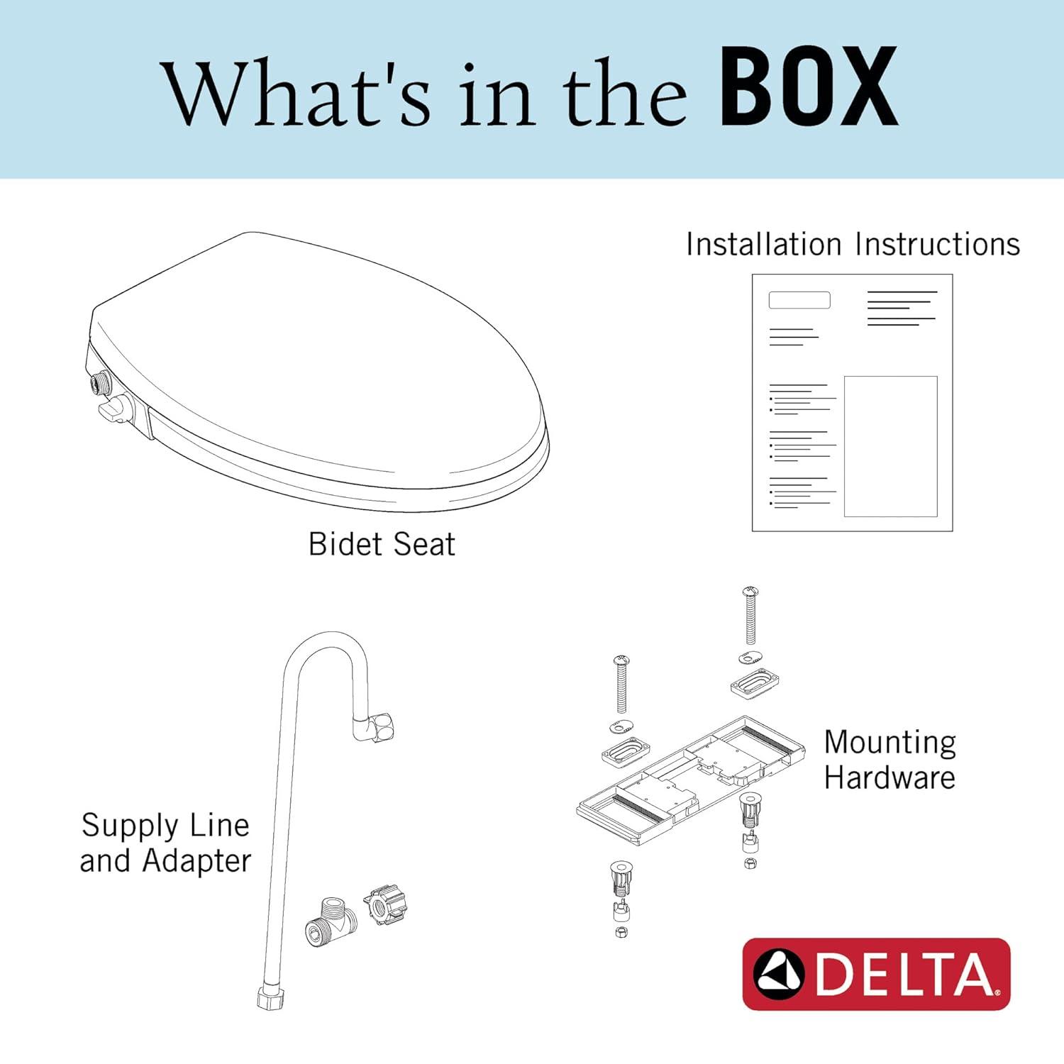 Manual Elongated Bidet Seat