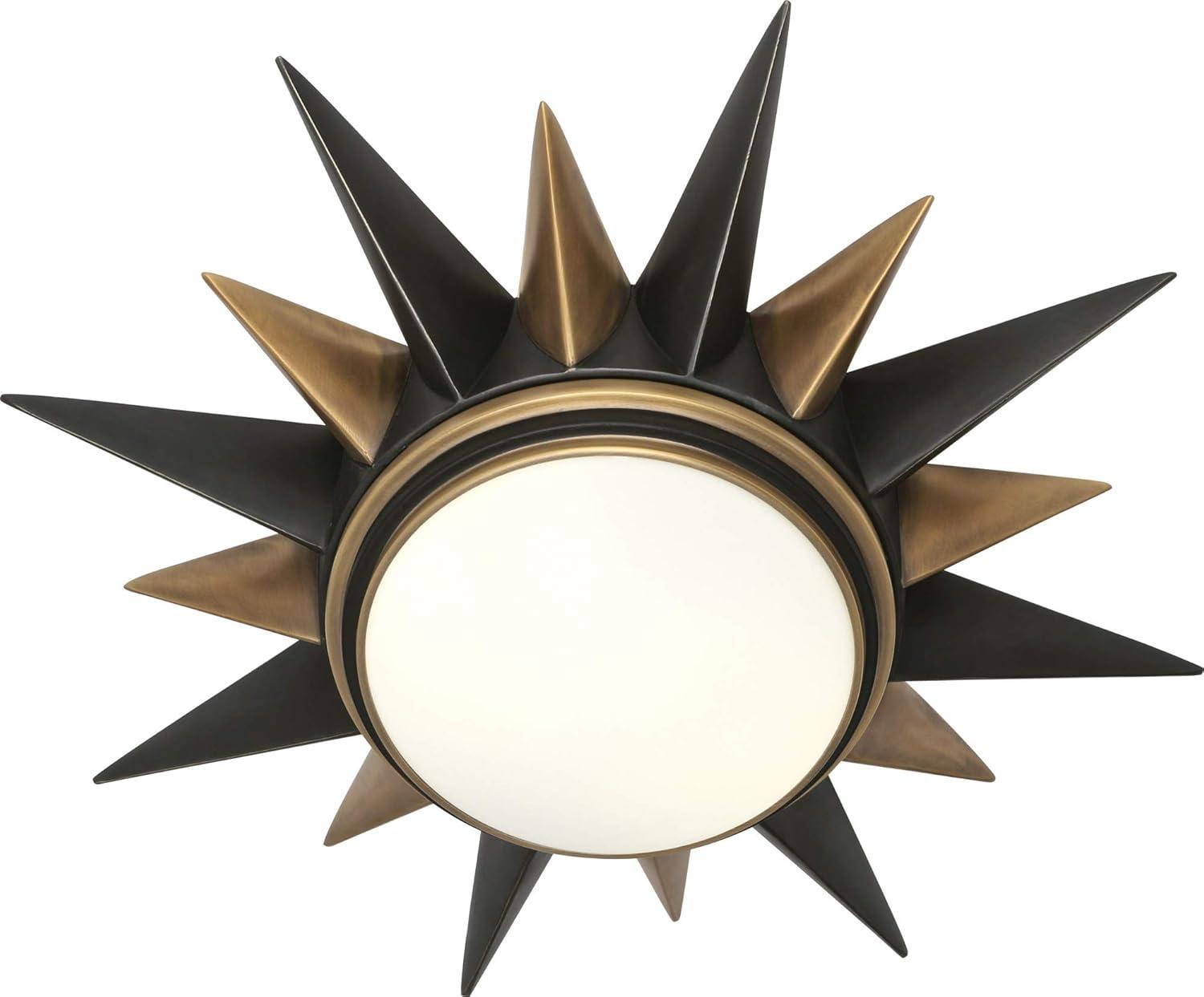 Cosmos Glass Flush Mount