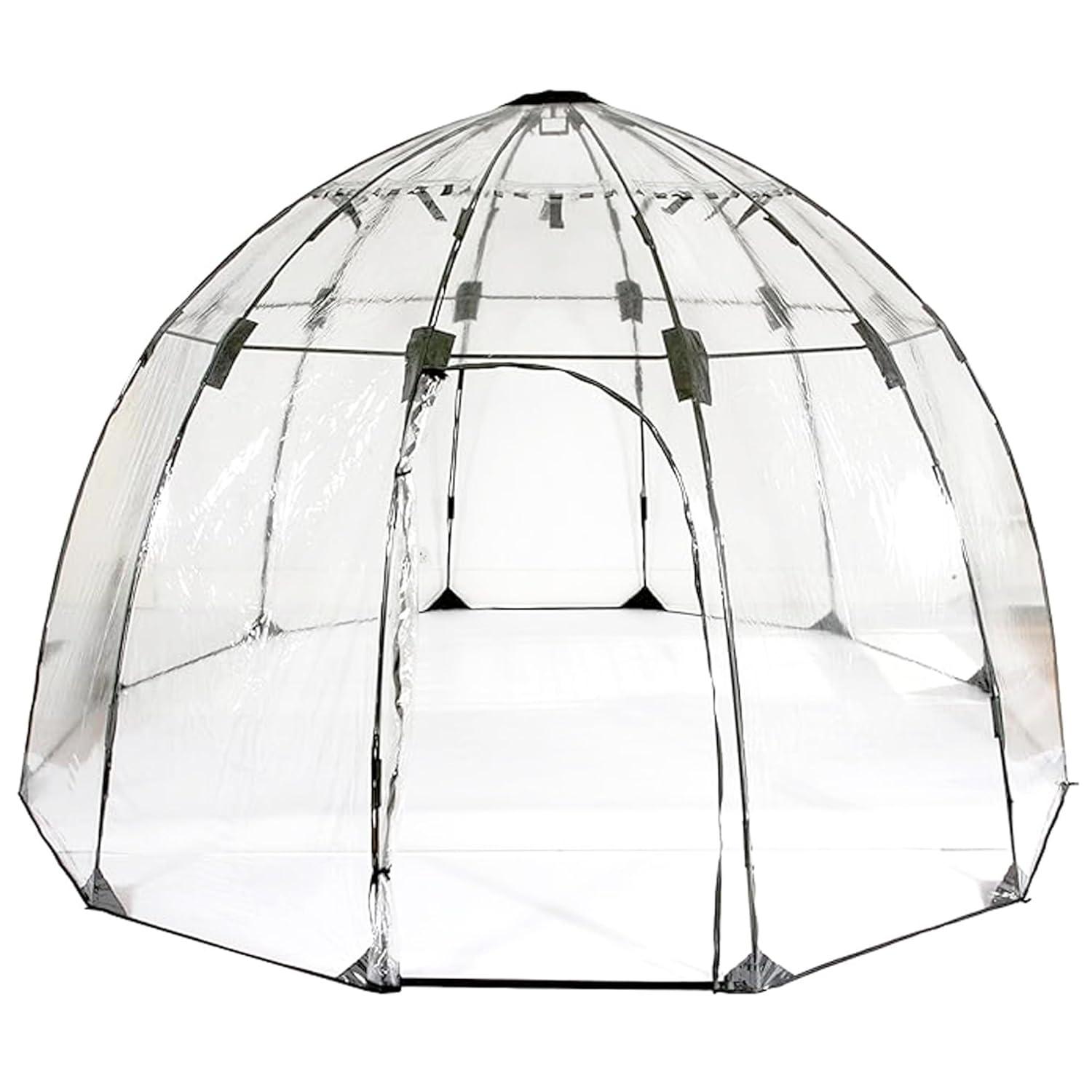 Haxnicks 11.5 Ft. W x 11.5 Ft. D Large Sunbubble Walk-in Greenhouse