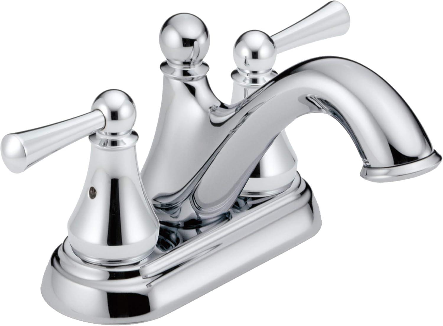 Haywood Centerset Bathroom Faucet with Drain Assembly, 2-handle Bathroom Sink Faucet