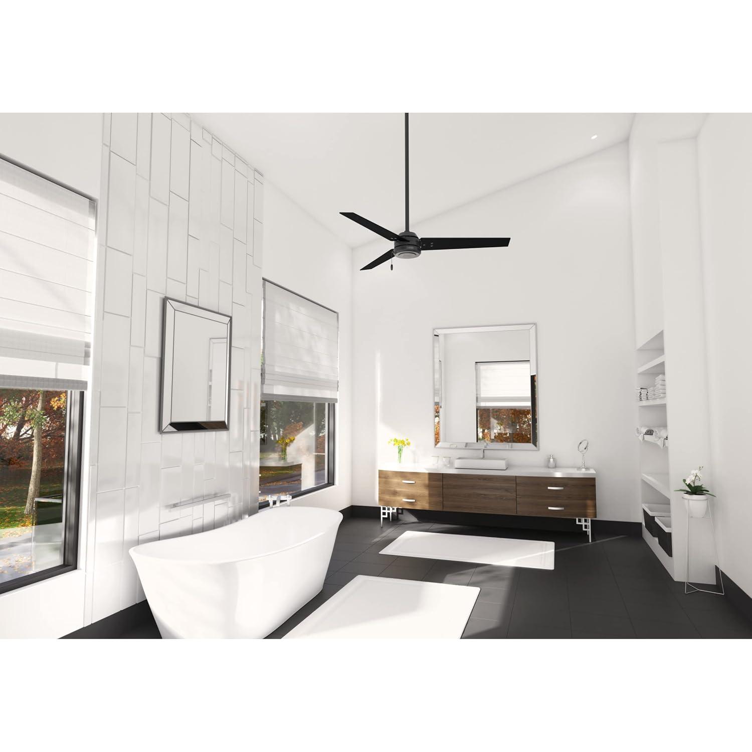 52" Cassius 3 - Blade Outdoor Standard Ceiling Fan with Pull Chain