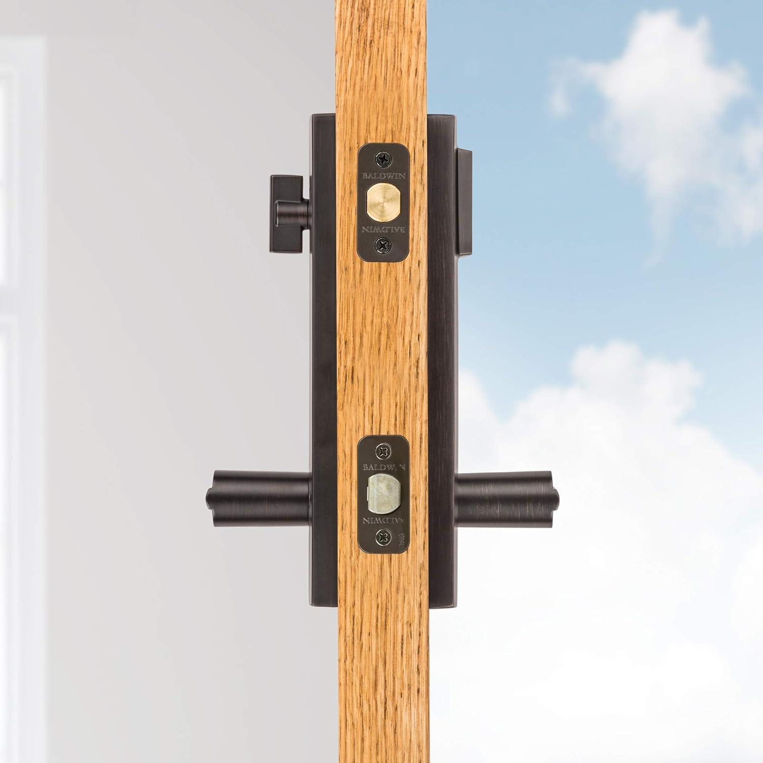 Spyglass Handleset with Deadbolt and Door Lever
