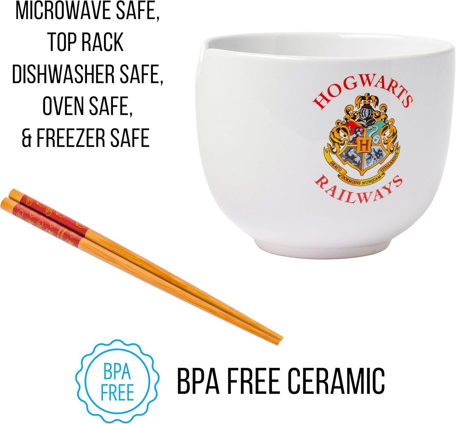 Silver Buffalo 20 oz. Harry Potter Hogwarts Ramen Bowl