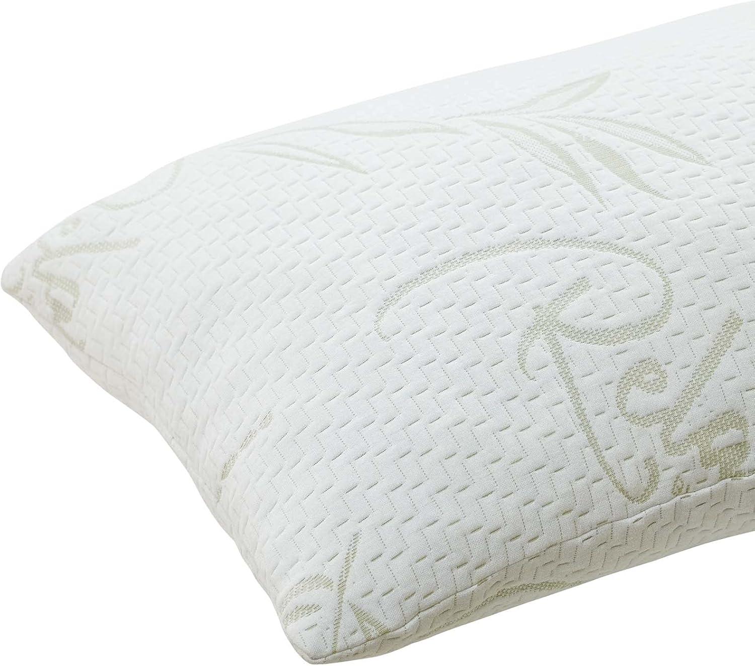 White Shredded Memory Foam Hypoallergenic Pillow