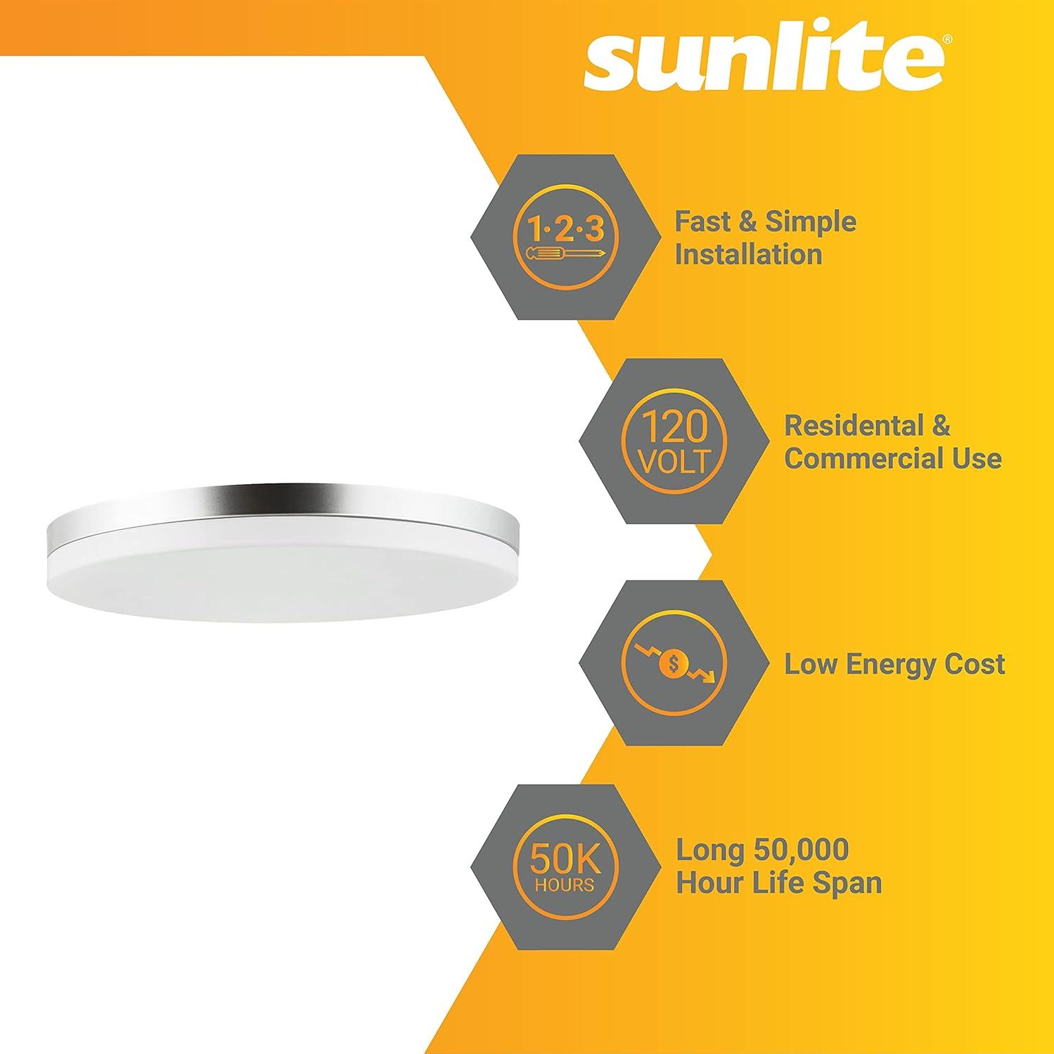 Sunlite 87768 - LFX/SCF/13'/21W/SCT Indoor Ceiling LED Fixture