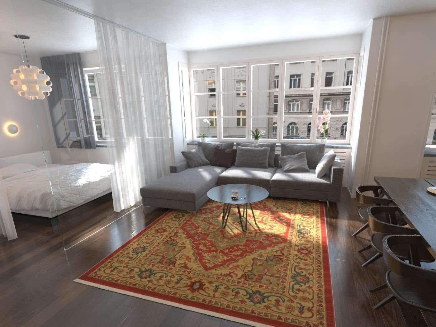 Unique Loom 8' 0 x 11' 0 Red Sahand Arsaces Area Rug