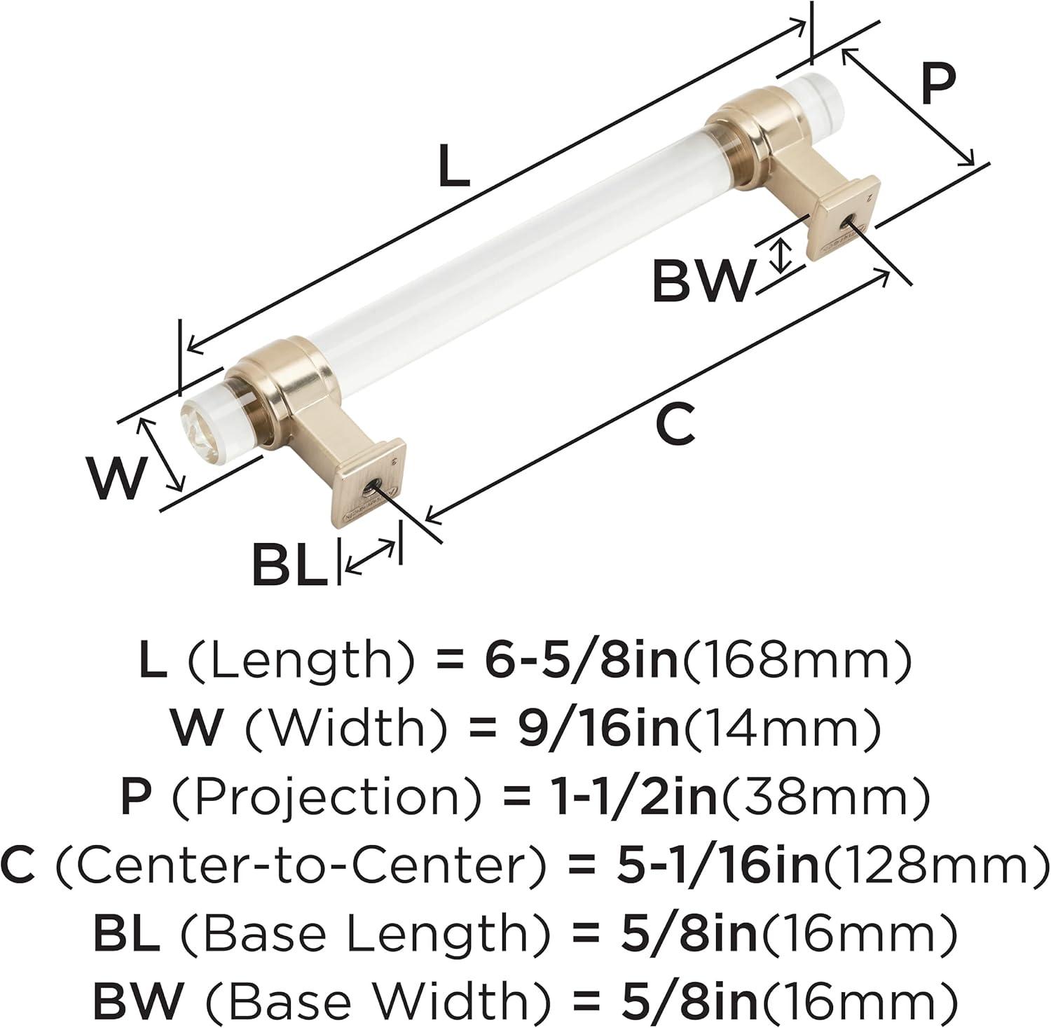 Glacio 5 1/16" Center to Center Bar Pull