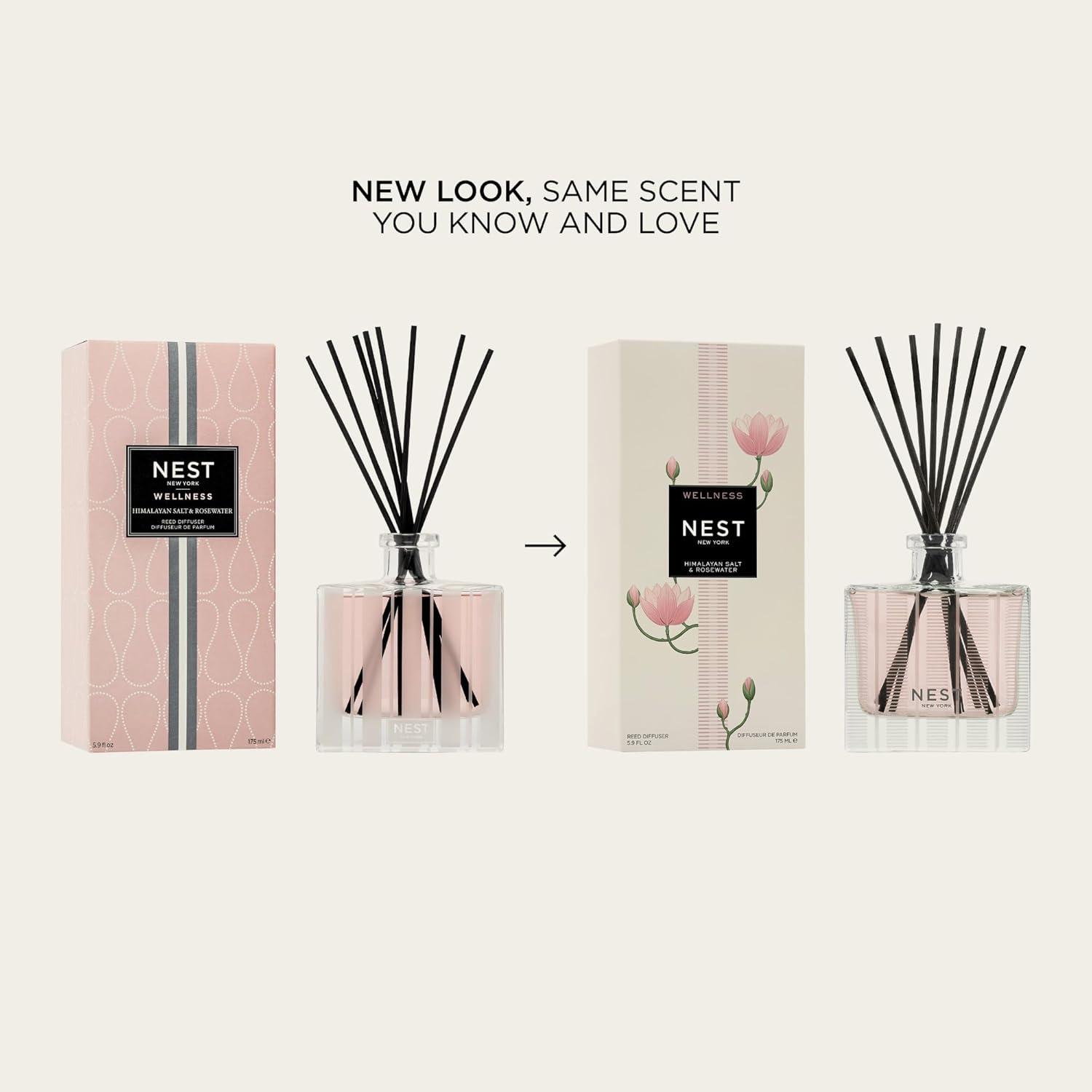 Nest Fragrances Himalayan Salt And Rosewater Reed Diffuser