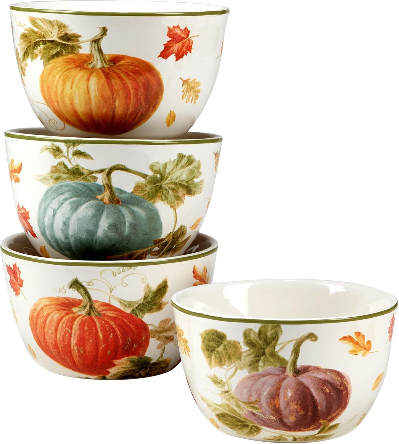 16pc Earthenware Autumn Dinnerware Set - Certified International