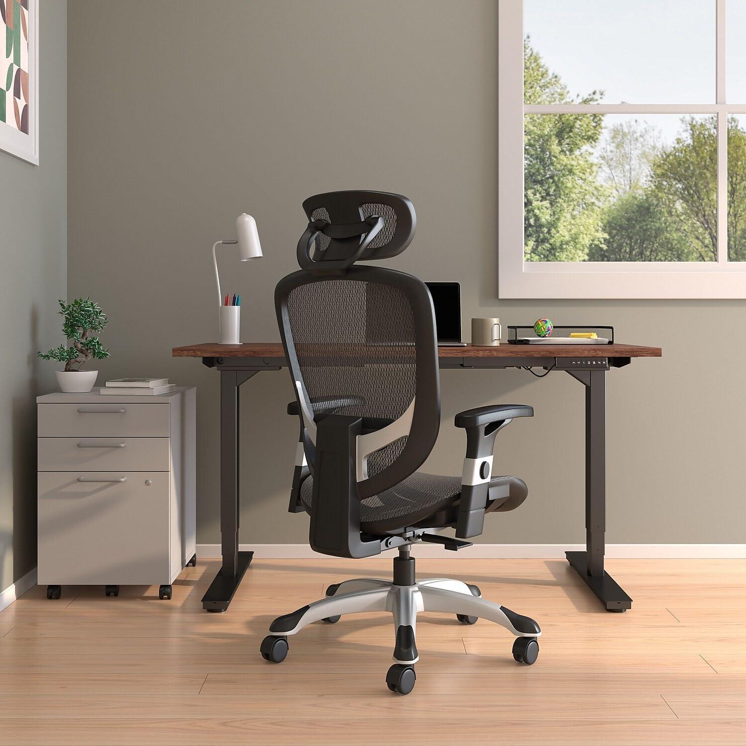 Union & Scale Flexfit Hyken Technical Mesh Task Chair Black 23481CC