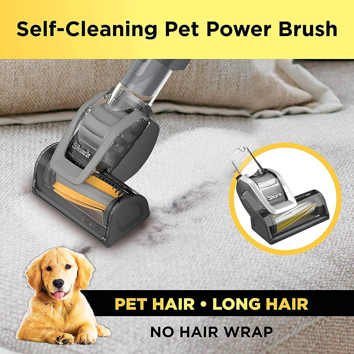 Shark Rotator Vacuum Vacuum with Self Brushroll Powerful Pet Hair Pickup and HEPA Filter, Lift-Away Upright w/Duo Clean, Silver