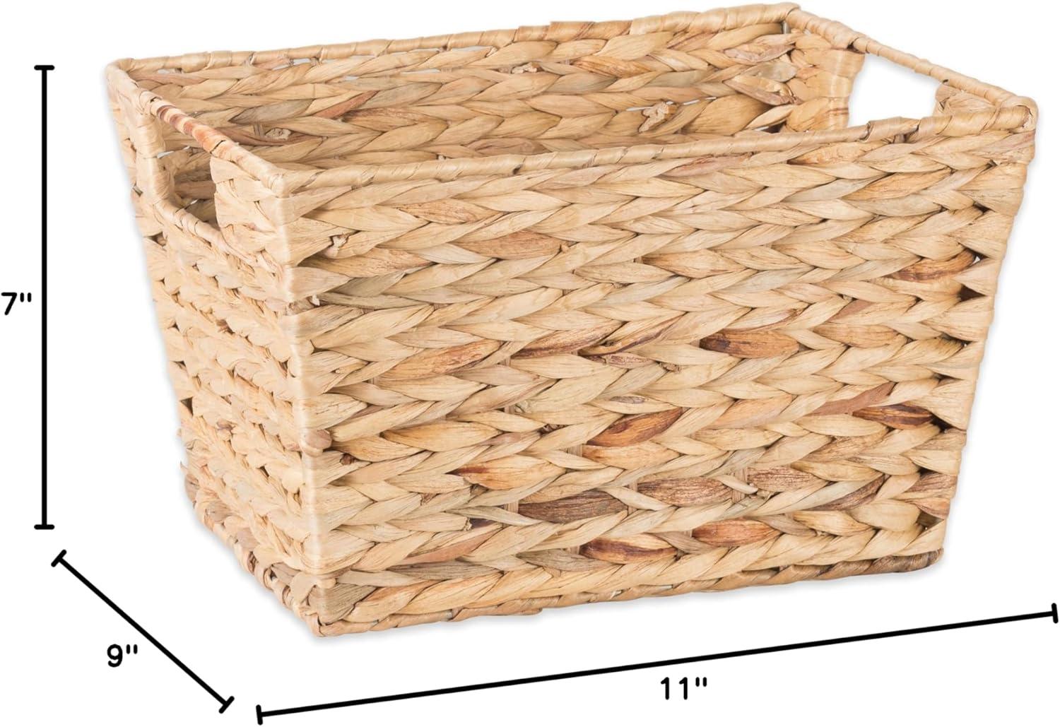 DII Medium Water Hyacinth Basket (Set of 2)