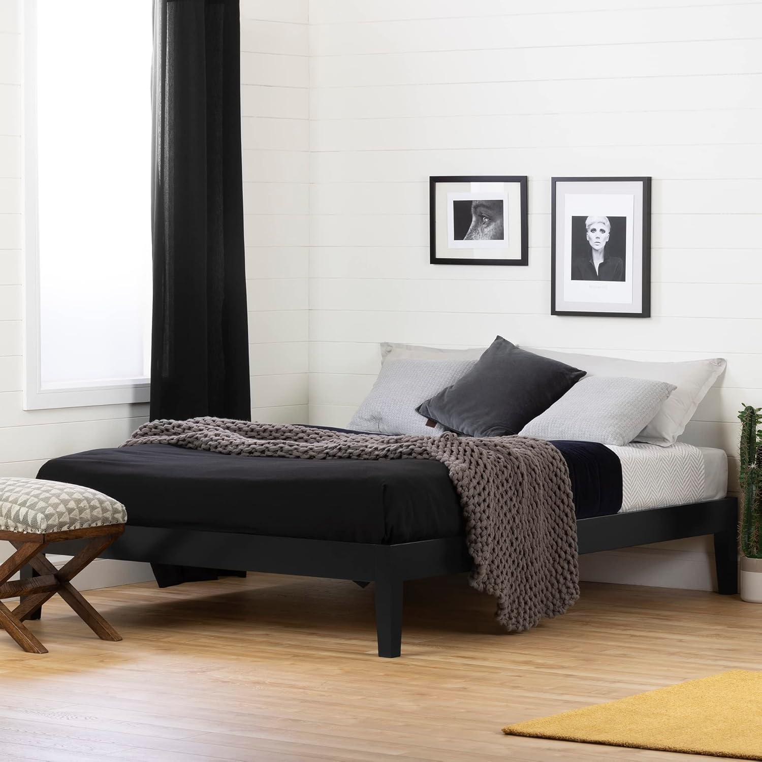 Vito Solid Wood Platform Bed