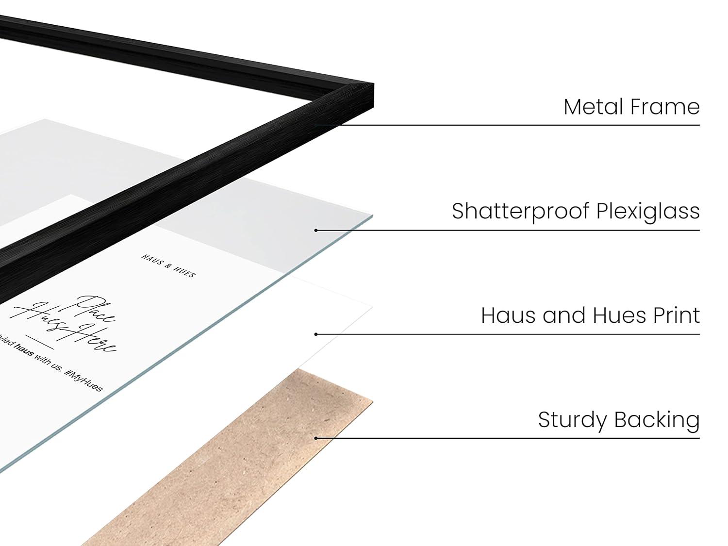 Haus and Hues Metal Picture Frame