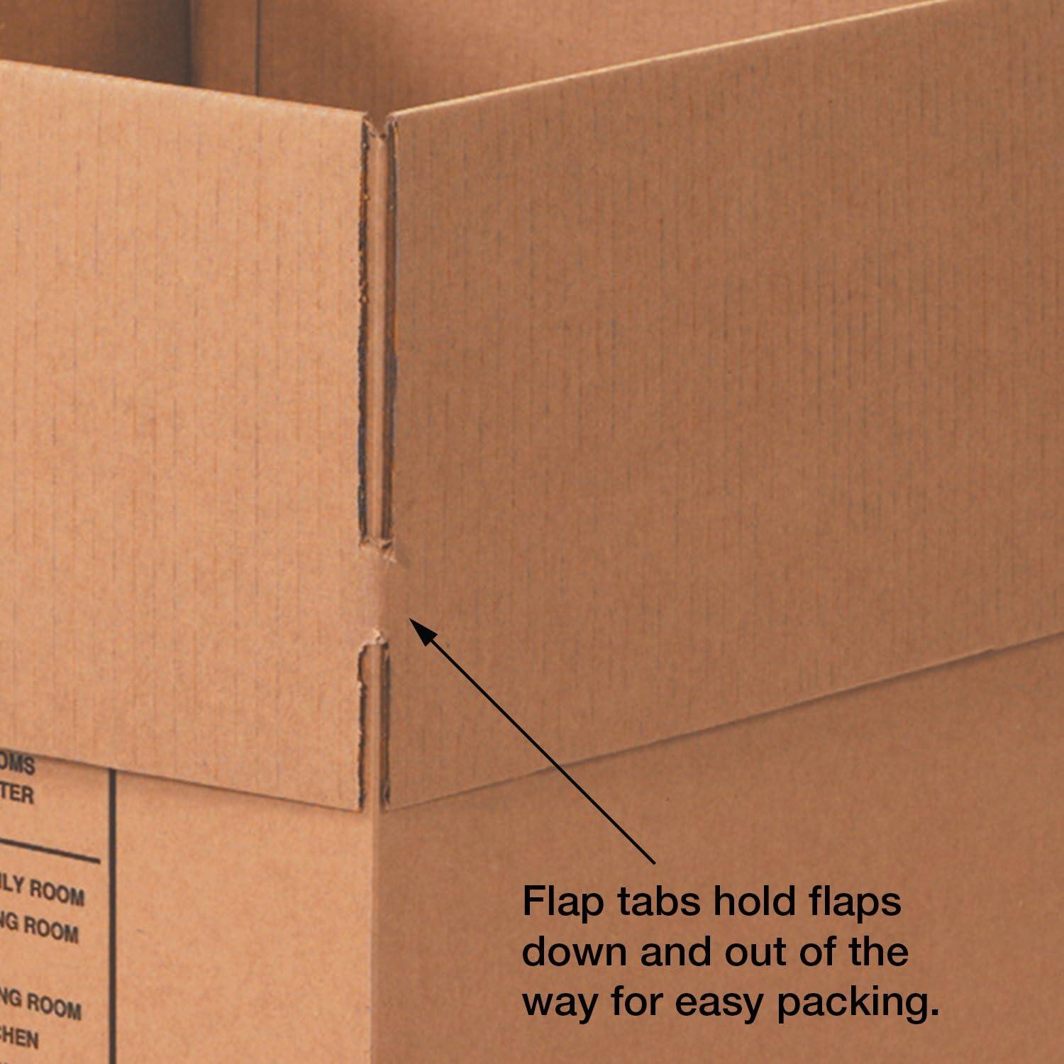 Box Partners Double Wall Boxes 18" x 18" x 24" Kraft 10/Bundle HD181824DW