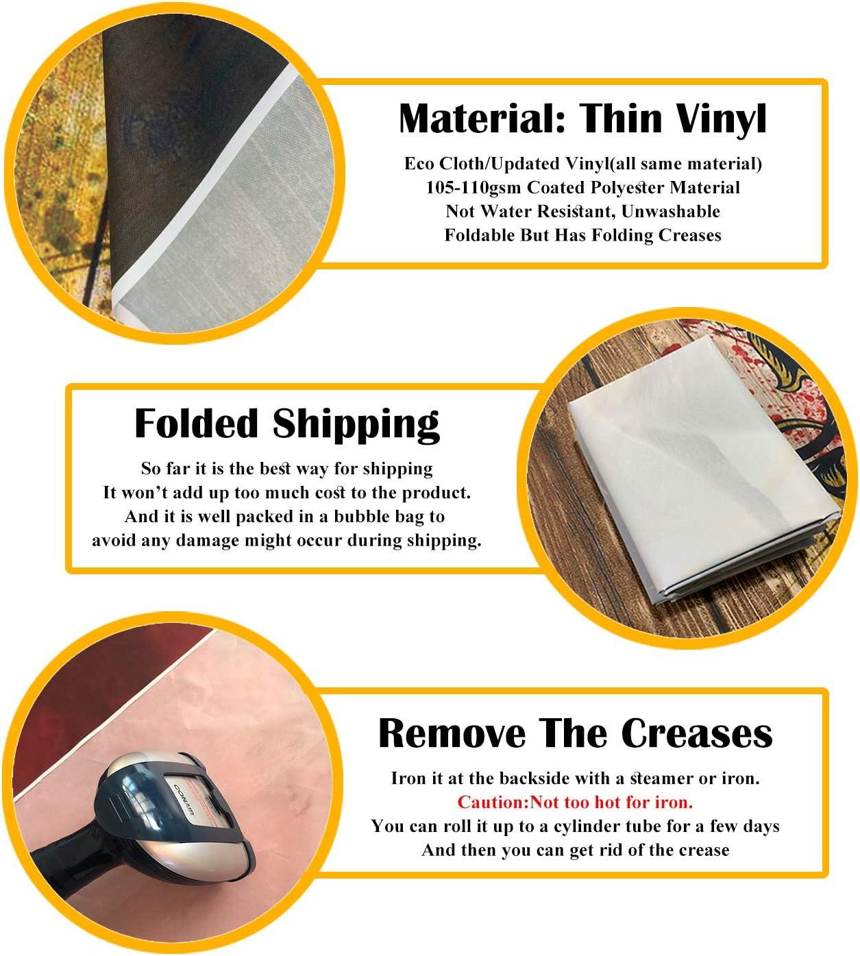 7x5ft Enchanted Forest Photo Background Fairy Tale Magic Big Tree Mushroom Princess Girl Birthday Party Decorations Banner Backdrops for Photography P3520W-B