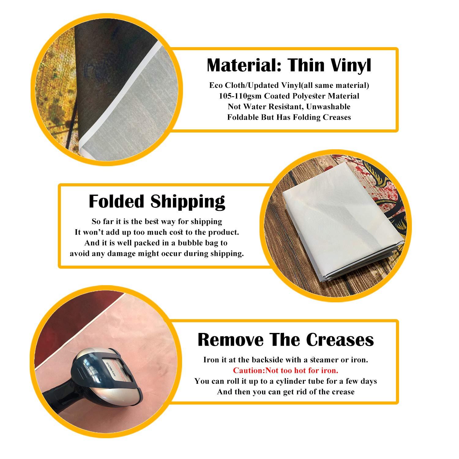 7x5ft Enchanted Forest Photo Background Fairy Tale Magic Big Tree Mushroom Princess Girl Birthday Party Decorations Banner Backdrops for Photography P3520W-B