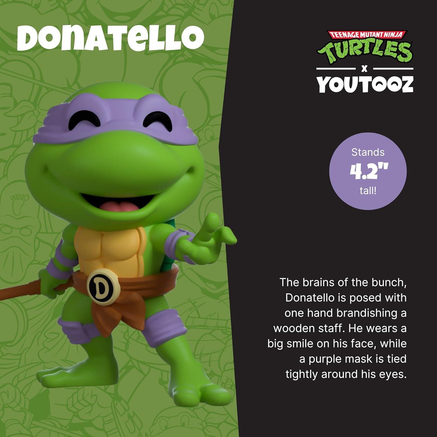 Youtooz: Teenage Mutant Ninja Turtles Collection - Donatello Vinyl Figure [Toys, Ages 15+, #1]