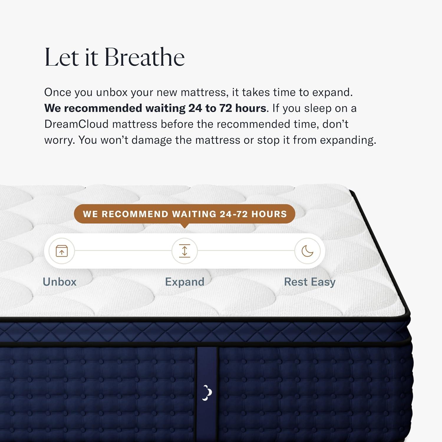 Premier Rest 16" Twin Mattress - Luxury Hybrid Memory Foam - 365 Night Trial - 8 Premium Pressure-Relieving Layers - Forever Warranty - CertiPUR-US Certified