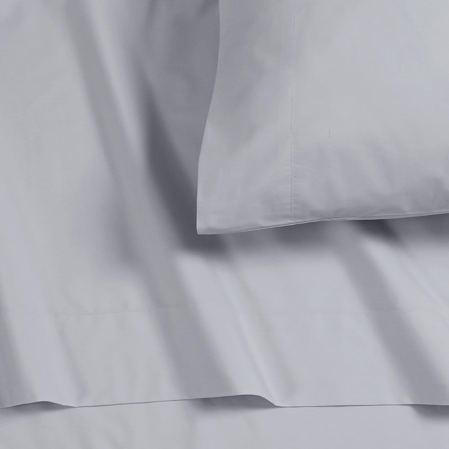 Tribeca Living Twin Tribeca Plaid 300 Thread Count Cotton Extra Deep Pocket Sheet Set