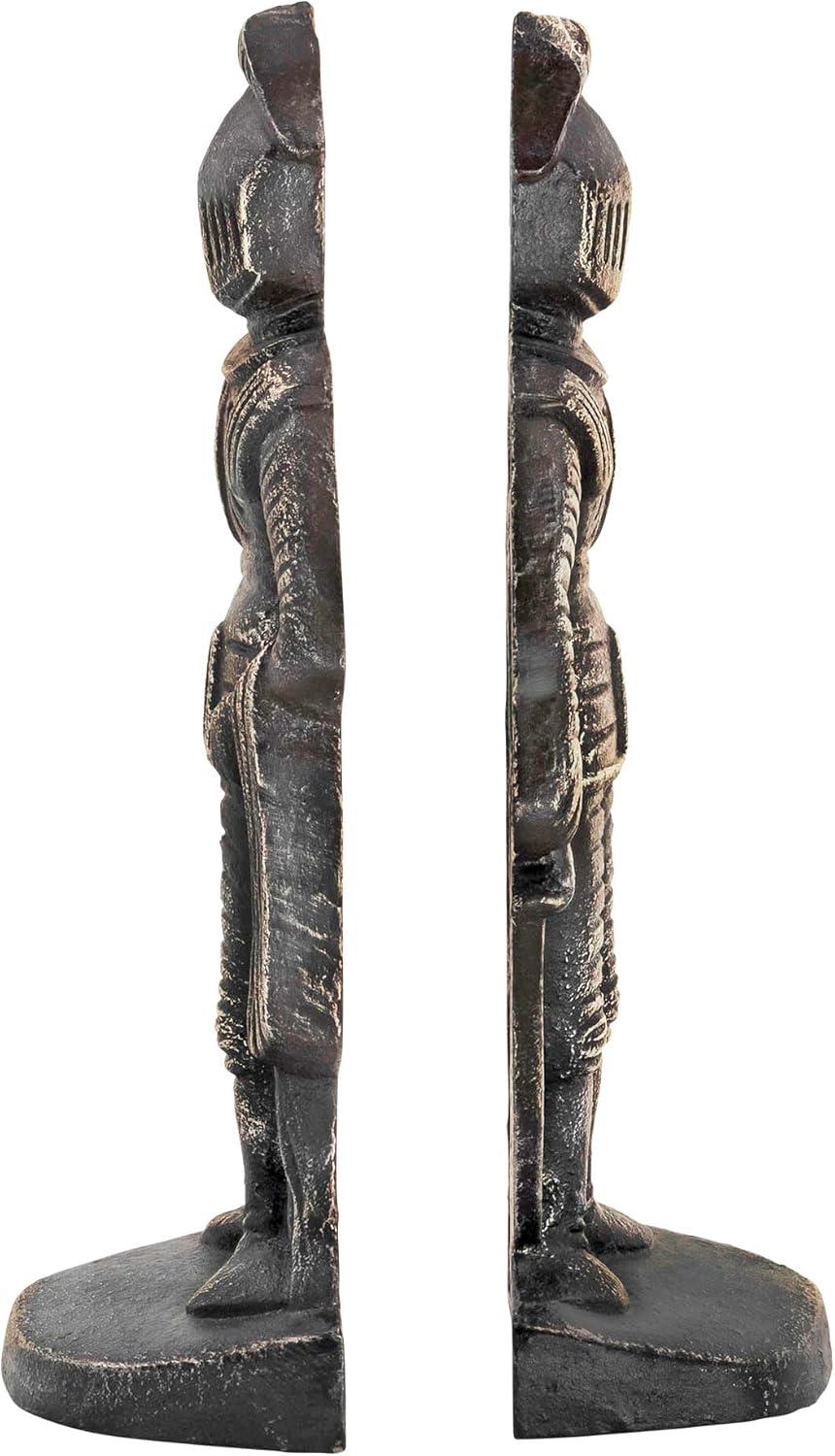 Design Toscano Medieval Knight Iron Bookends