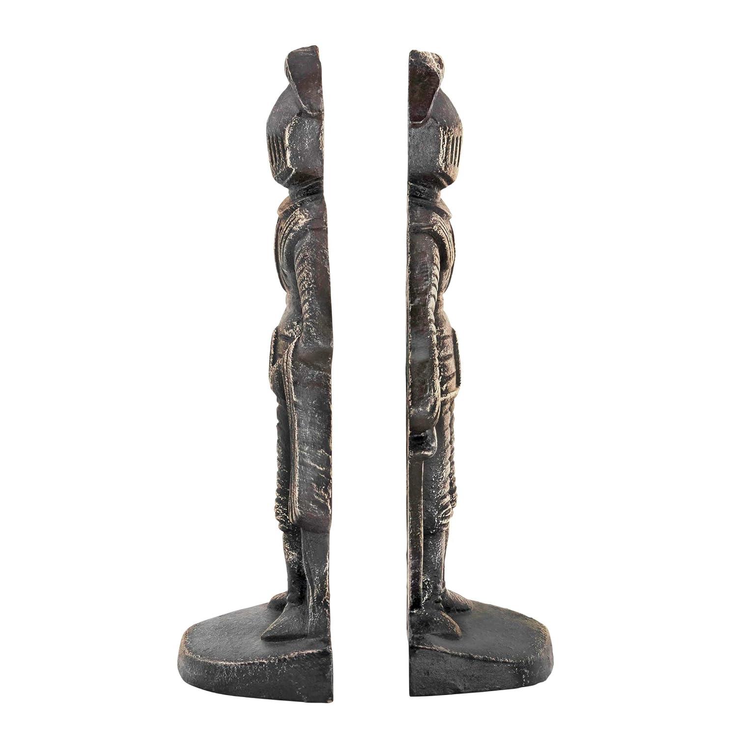 Design Toscano Medieval Knight Iron Bookends