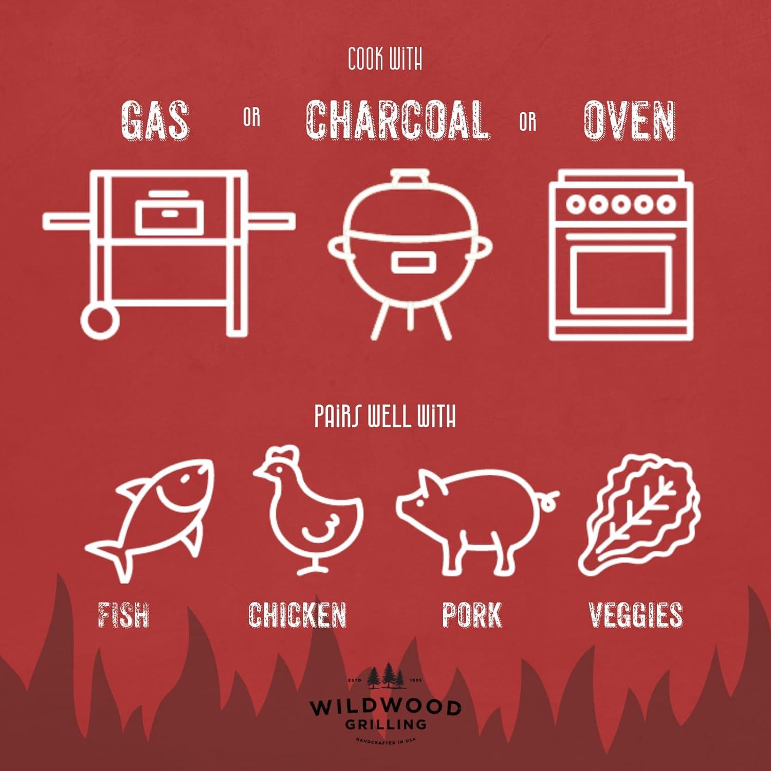 Wildwood Grilling 2pk 11"x5" Signature Cedar Wood Grilling Planks