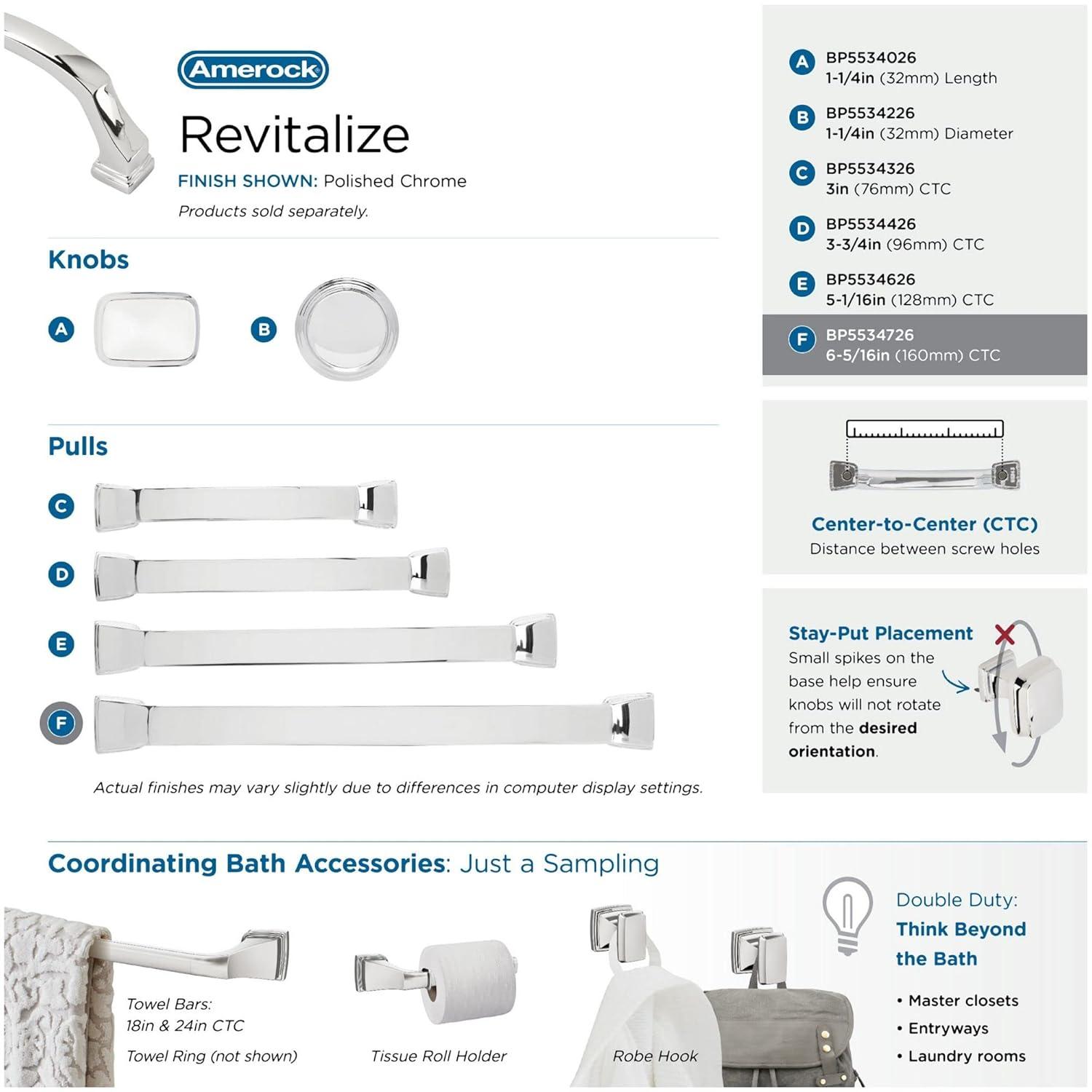 Revitalize 6 5/16"Center to Center Arch Pull