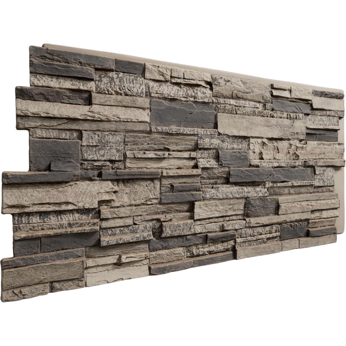 Ekena Millwork EverStone Cascade Faux Stone Panel